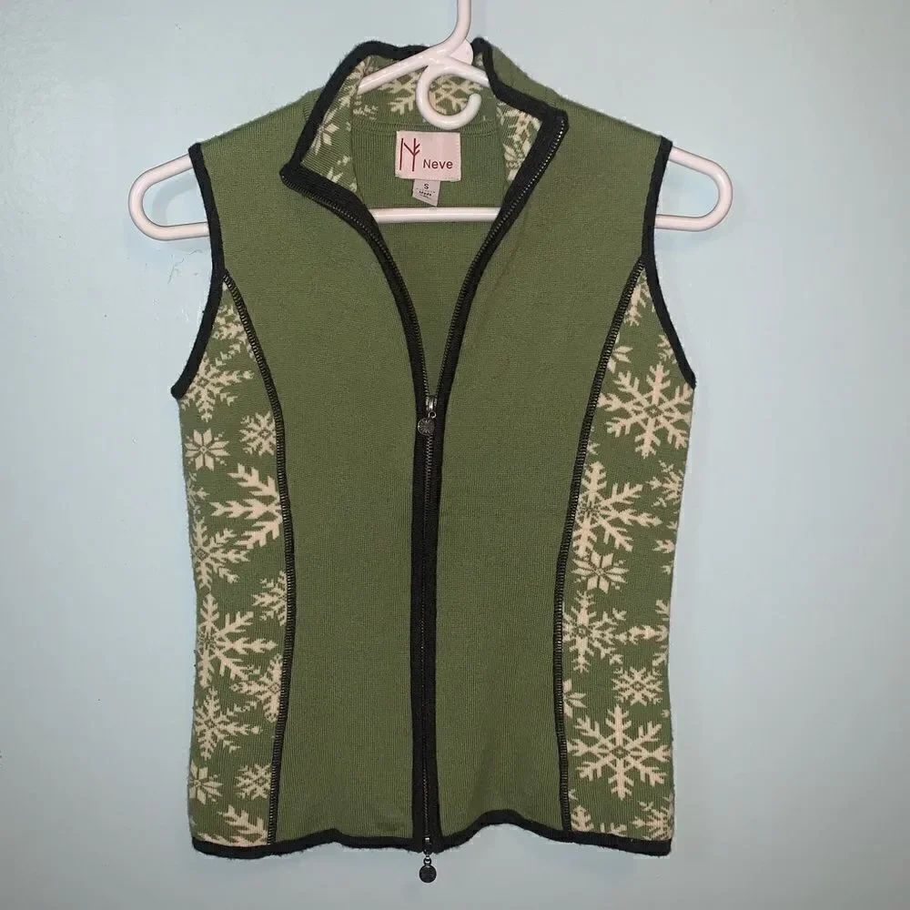 Neve Wool Sweater Vest Small